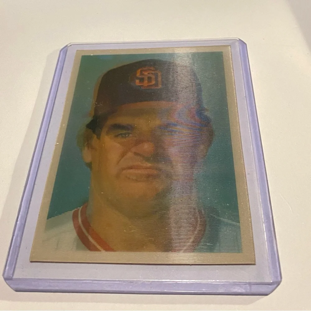 Pete Rose/Ryne Sandburg/Steve Garvey 1986 Sportsflics # 51 Vintage Collectible